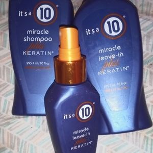 Its a 10 hair care bundle.